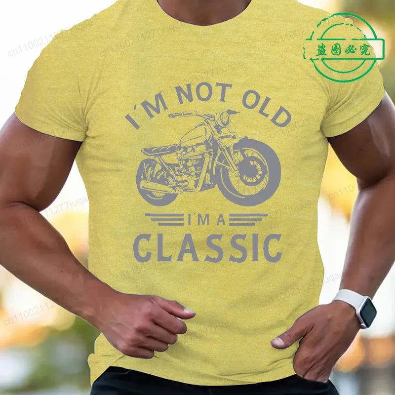 T-shirt Moto Créatif – Style Libre & Attitude 🏍️