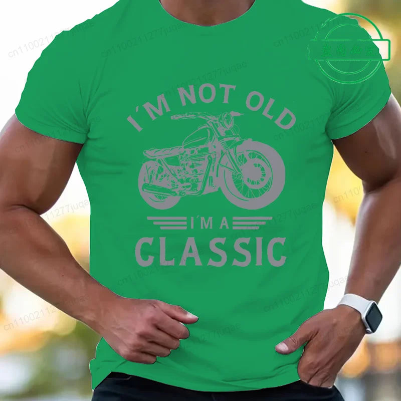 T-shirt Moto Créatif – Style Libre & Attitude 🏍️