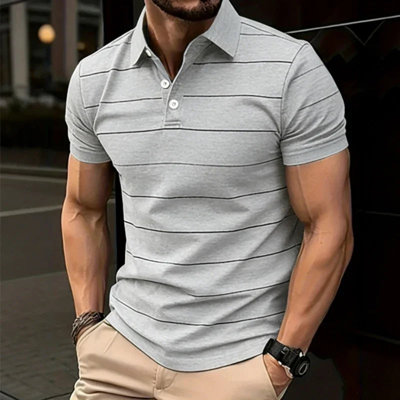 T-shirt d’été 100 % polyester – Style décontracté et léger 😎🌴