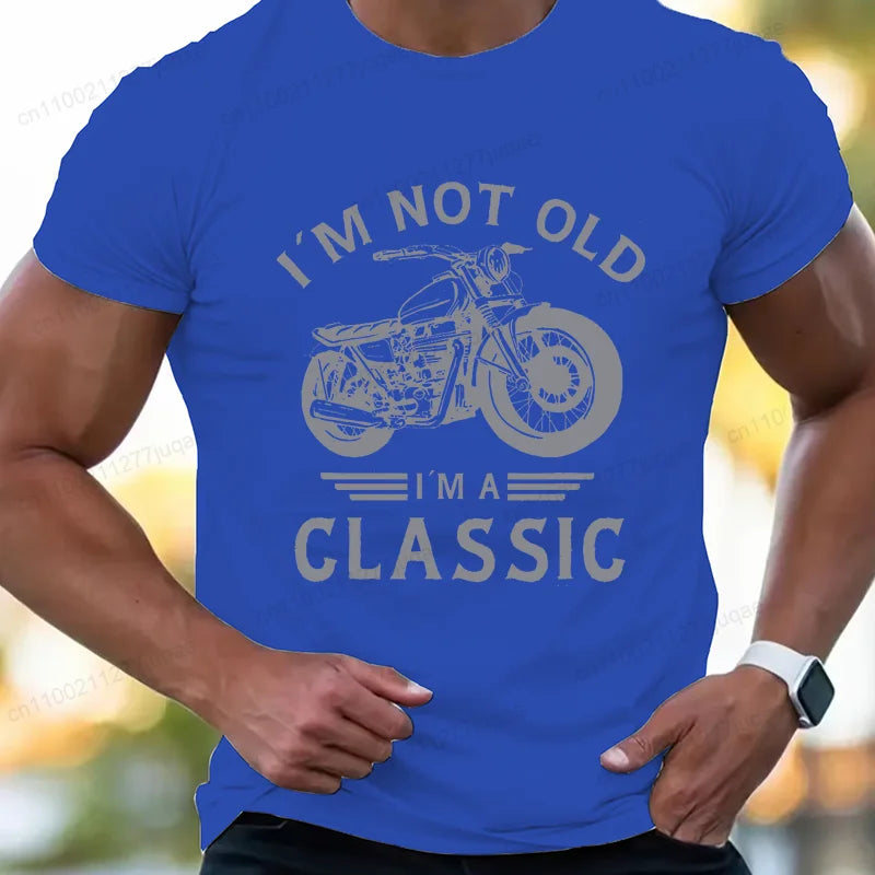 T-shirt Moto Créatif – Style Libre & Attitude 🏍️