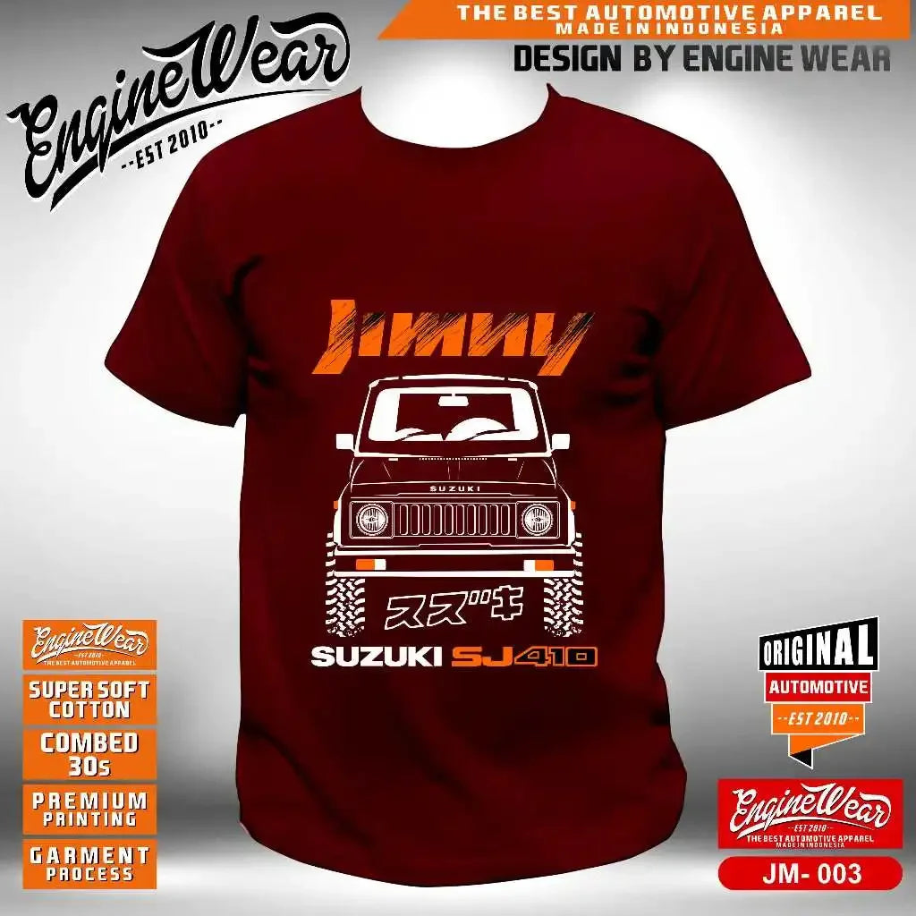 🚙 T-shirt Été Suzuki Jimny – Aventure & Style Outdoor 🌞