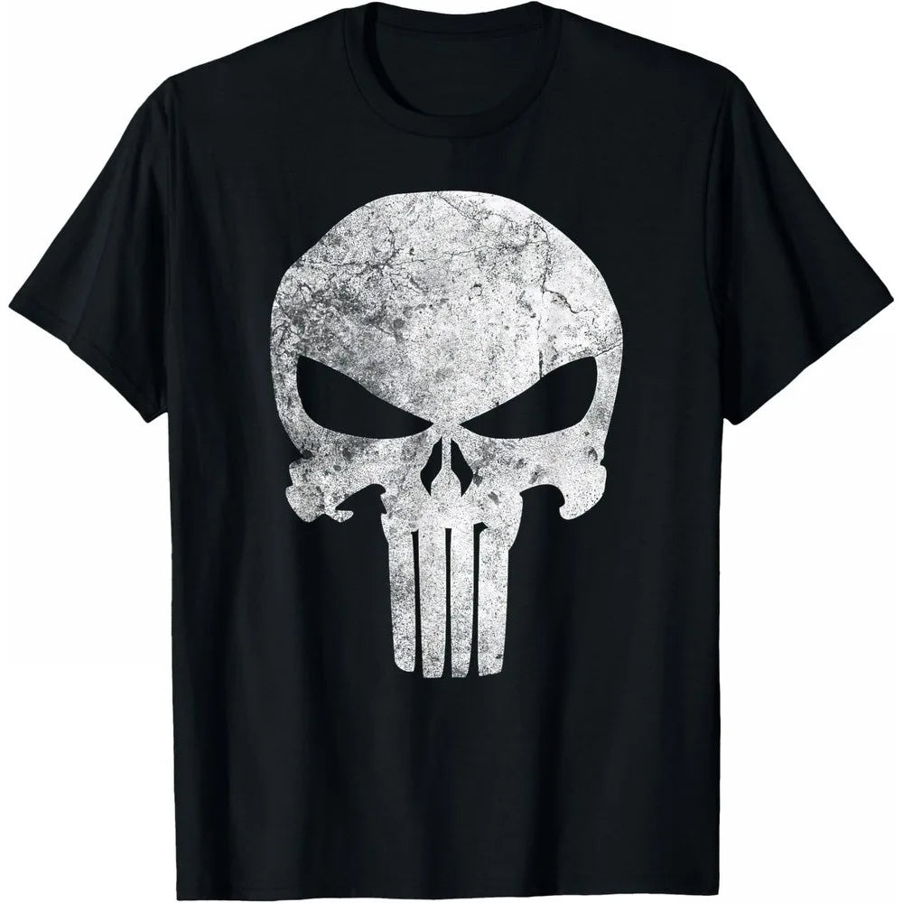 🖤 T-shirt Unisexe Punisher Marvel – Style Urbain & Esprit Rebelle 💀