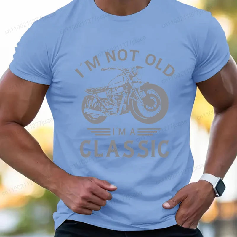 T-shirt Moto Créatif – Style Libre & Attitude 🏍️