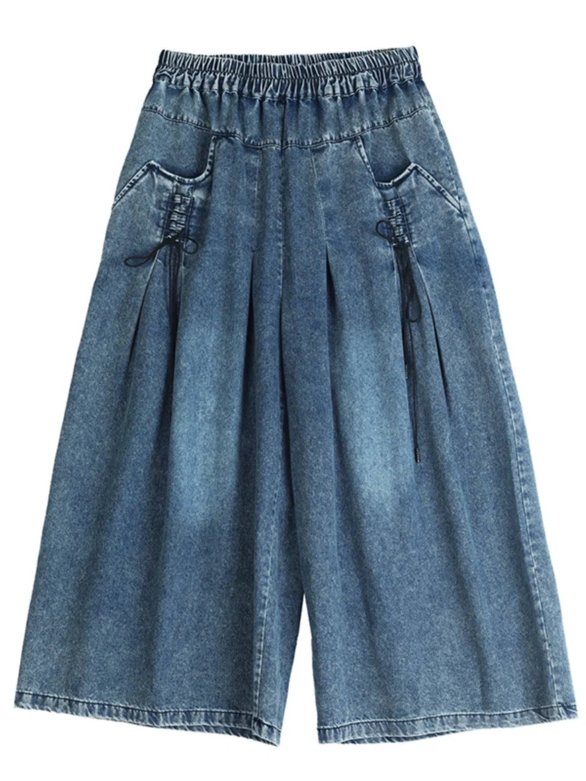 🔥 Jean Baggy Femme 2025 – Coupe Large 👖 Taille Élastique & Style Printemps Tendance 🌸