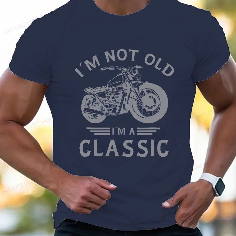 T-shirt Moto Créatif – Style Libre & Attitude 🏍️
