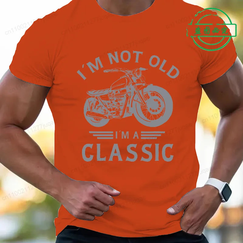 T-shirt Moto Créatif – Style Libre & Attitude 🏍️