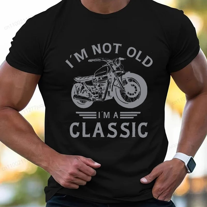 T-shirt Moto Créatif – Style Libre & Attitude 🏍️