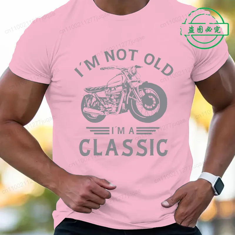 T-shirt Moto Créatif – Style Libre & Attitude 🏍️