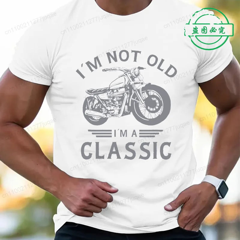 T-shirt Moto Créatif – Style Libre & Attitude 🏍️