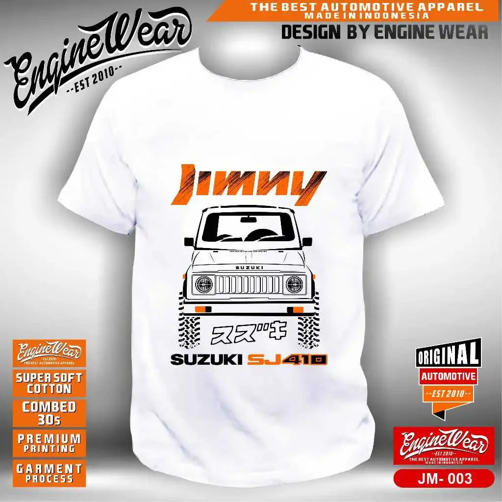 🚙 T-shirt Été Suzuki Jimny – Aventure & Style Outdoor 🌞