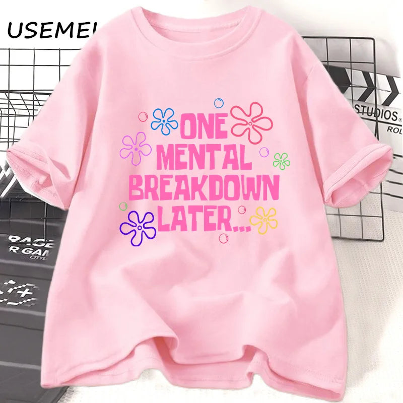 😵‍💫 T-shirt “One Mental Breakdown Later” – Mood Déjanté & Humour Noir 🖤✨