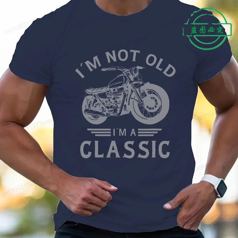 T-shirt Moto Créatif – Style Libre & Attitude 🏍️