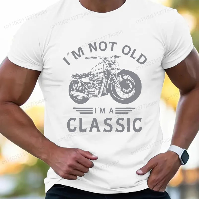 T-shirt Moto Créatif – Style Libre & Attitude 🏍️