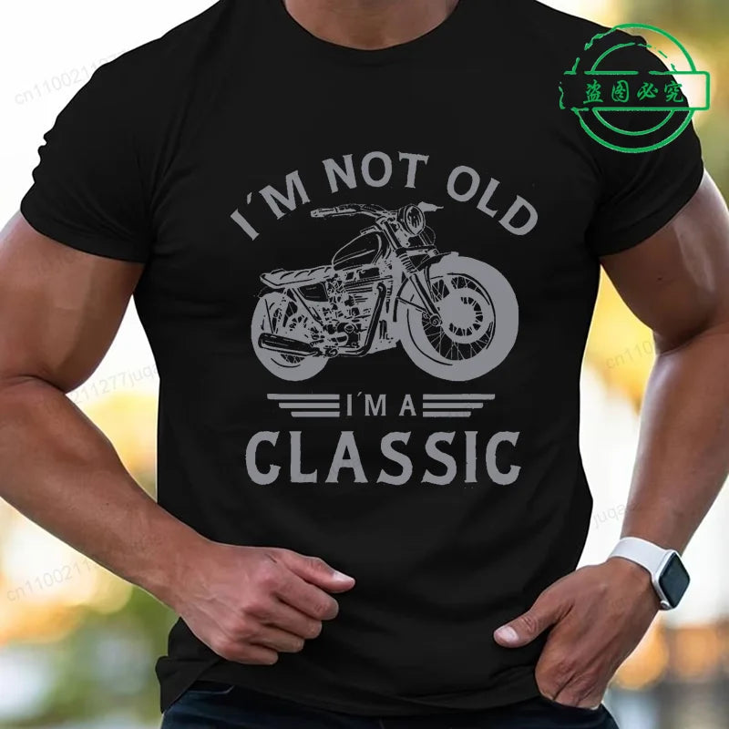 T-shirt Moto Créatif – Style Libre & Attitude 🏍️