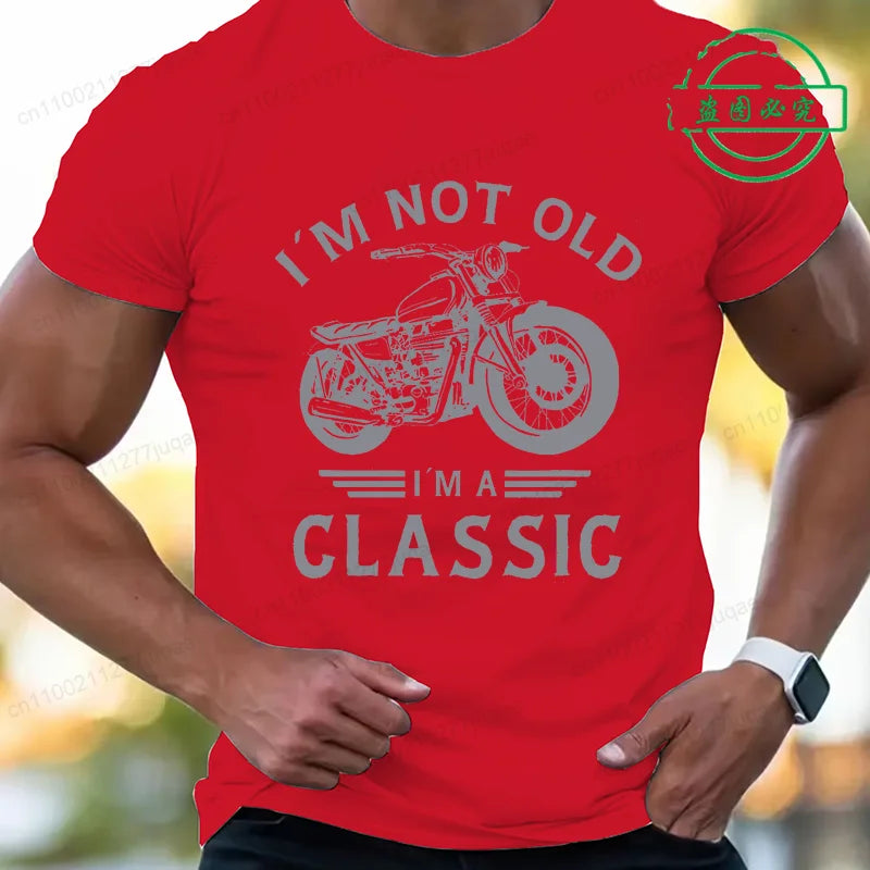 T-shirt Moto Créatif – Style Libre & Attitude 🏍️
