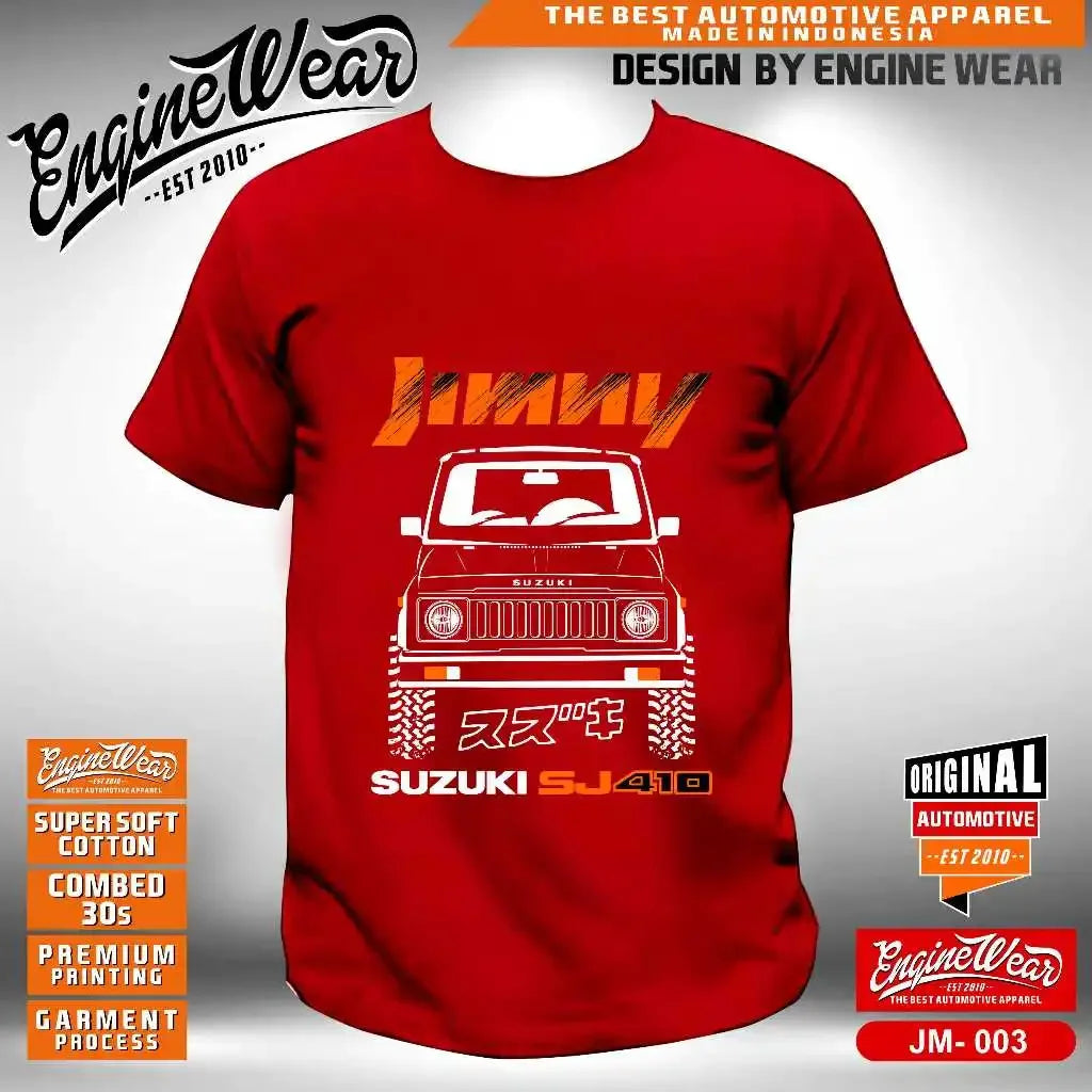 🚙 T-shirt Été Suzuki Jimny – Aventure & Style Outdoor 🌞