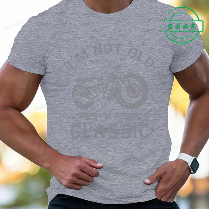 T-shirt Moto Créatif – Style Libre & Attitude 🏍️