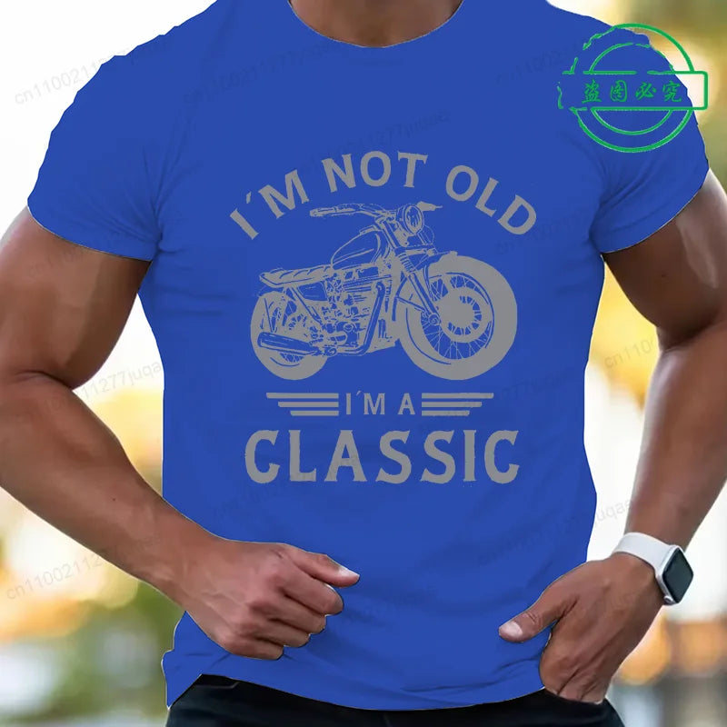 T-shirt Moto Créatif – Style Libre & Attitude 🏍️
